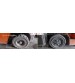 Thay lốp đặc 28x9-15 Solid Plus cho xe nâng 3.5 tấn Heli CPCD35 tại kho gỗ ván ép nội thất tại làng nghề Liên Hà, Đan Phượng, Hà Nội
